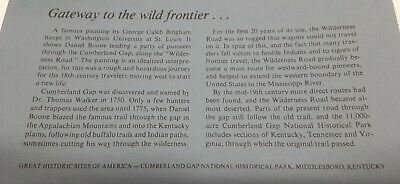 1971 Cumberland Gap KY Great Historic Sites PR Silver Medal in First Day Cover