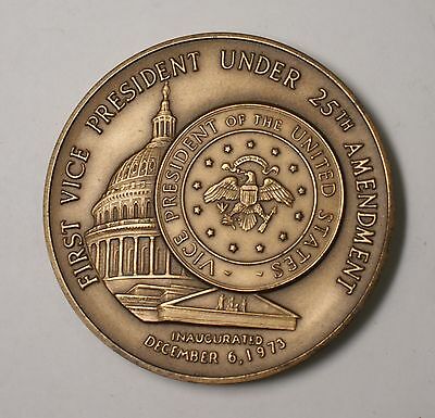 US Mint Gerald Ford Vice President of the United States Bronze Inaugural Medal