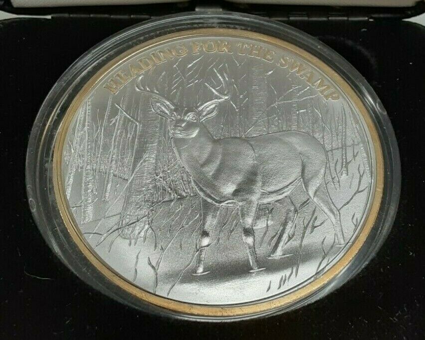 North American Hunting Club/Les Kouba Tribute 'Deer' Silver Plated