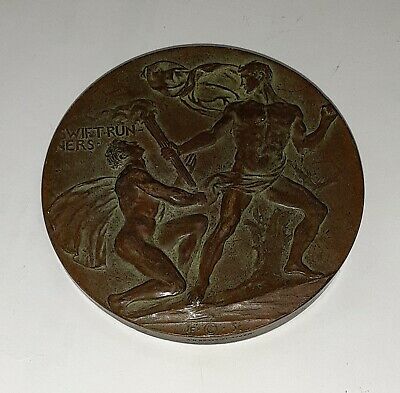 Vintage HR 2 7/8" Dia. Bronze Medal Aphrodite by MACo Medalists Soc. 6th Issue