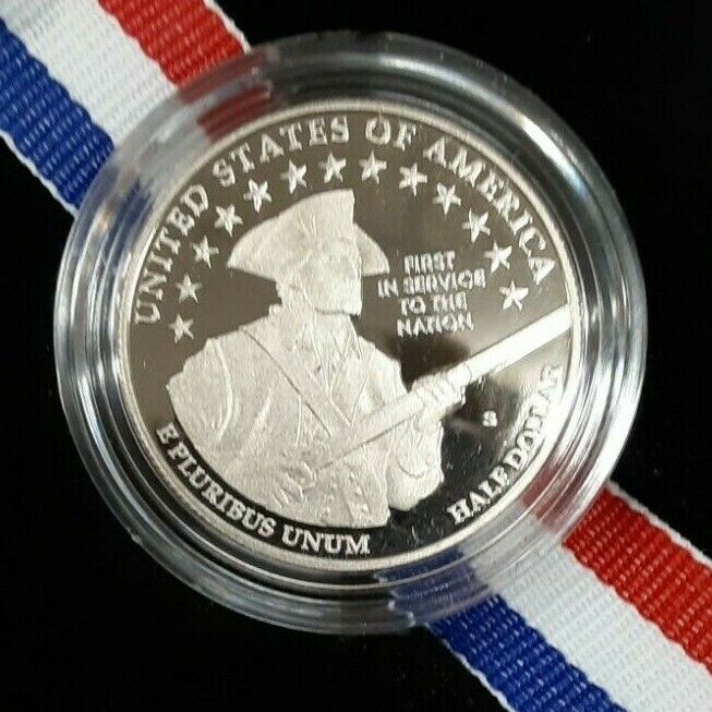 2011-S U.S. Army Commemorative Proof Clad Half Dollar Coin In Box W/COA