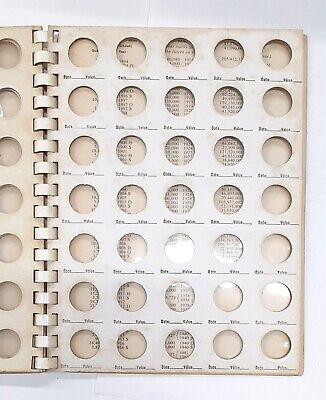 Vintage President Empty Coin Album-US Dimes Can Hold 105 Dimes USED