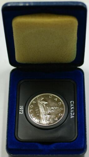 1972 Canada Proof-Like One Dollar Coin In Presentation Case