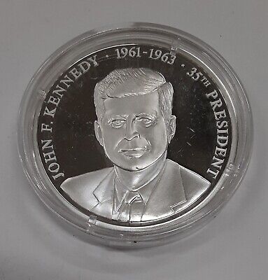 John F. Kennedy-US Presidents American Mint 20 Grams .999 Silver Round