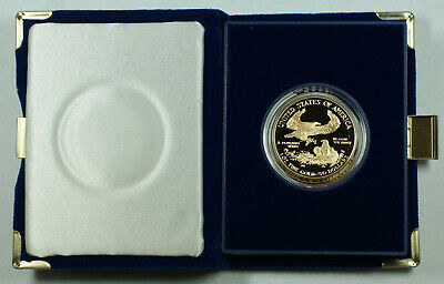 1992-W American Eagle Gold 1 Oz Proof Coin in Mint Box w/ COA
