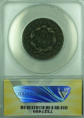 1832 Coronet Head Large Cent ANACS VF-20 Details Corroded (41)
