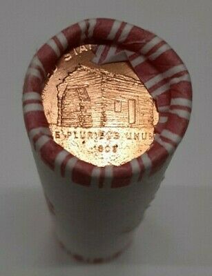 2009-D 1st Rev. "Birth & Childhood" BU Lincoln Cent Roll - 50 Coins in OBW/Tube