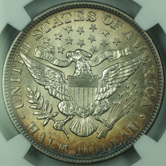 1903 Barber Silver Half Dollar 50c, NGC UNC Details, Very Choice BU