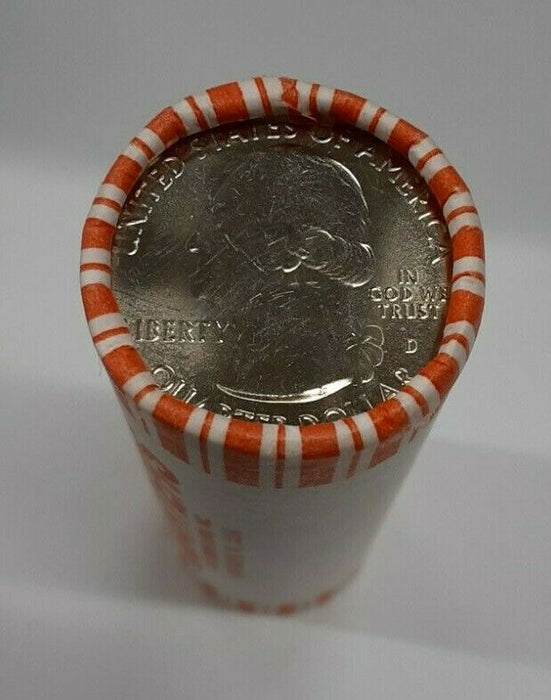 2010-D Hot Springs Nat'l Park ATB Quarter 25c Roll BU- 40 Coins Total