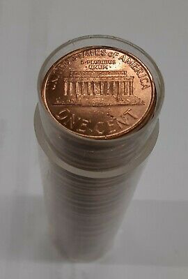 1959 US Lincoln Cents BU Roll 50 Coins Total in Coin Tube