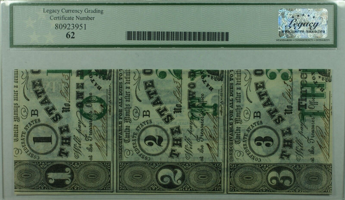 18__ $5 Remainder McEwen,King& Co. Holley Springs MS Currency Note Legacy New 62
