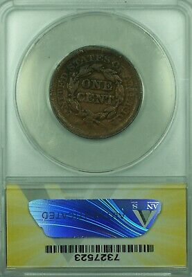 1851 Braided Hair Large Cent ANACS VF-20 Dets Hvy Corroded-Scrtchd-Clnd (43)