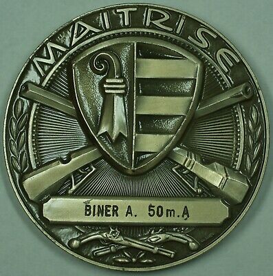 ND Switzerland Silver Swiss Cantonale Shooting Medal in Original Case
