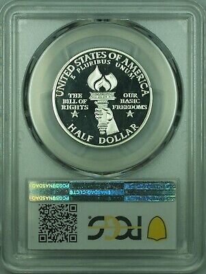1993-S Proof Madison Commemorative 90% Silver Half Dollar Coin PCGS PR-69 DCAM