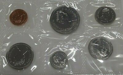 1985 Canada Mint Set-50th Ann of Voyageur Dollar Proof Like- Unc Coin Set