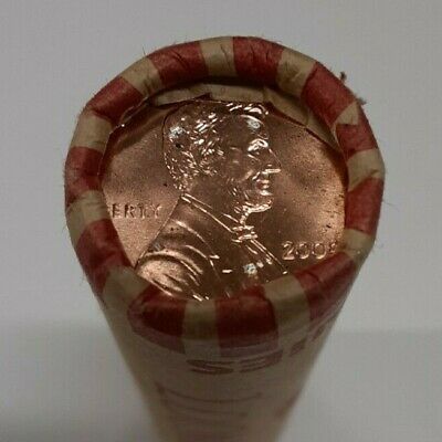 2009-P Lincoln Centennial Cents Roll Heads/Heads 50 BU Coins in OBW