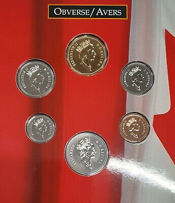 1994 Oh Canada! Six Coin Uncirculated Set Ensemble-In RCM OGP