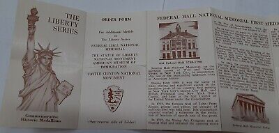 1965 Federal Hall National Memorial Bronze Medal in Original Box by MACo
