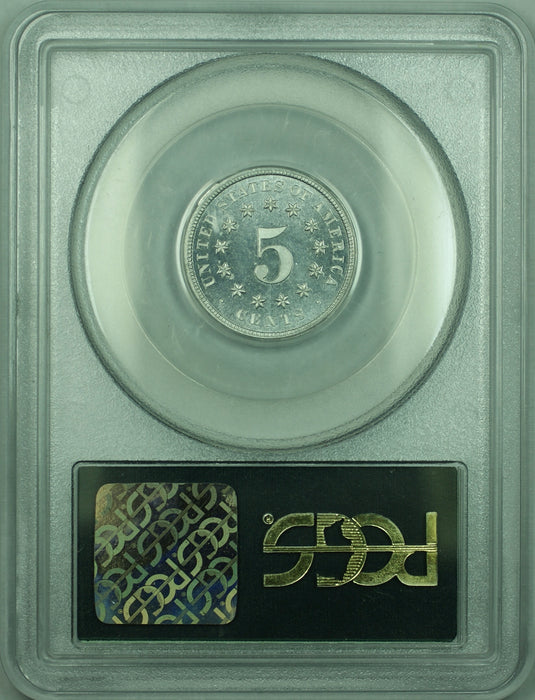 1872 Shield Nickel Pattern Gem Proof 5c Coin PCGS PR-66 OGH J-1190 Judd WW