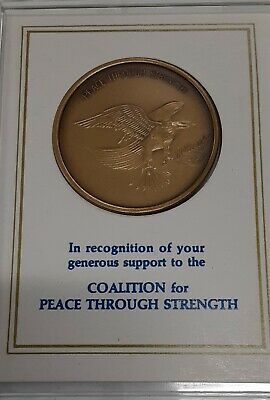1978 Special Recognition Award Bronze Medal in Case by Medallic Art Co.