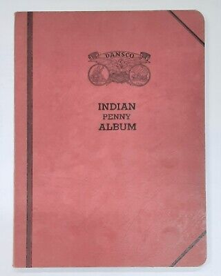 Vintage Dansco Folder No. 1 For Flying Eagle/Indian Cents Dated 1856-1909 Used