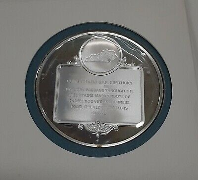 1971 Cumberland Gap KY Great Historic Sites PR Silver Medal in First Day Cover