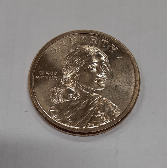 2016-2018 P & D Native American Dollar Mint Set - 6 BU Coins in Littleton Tube