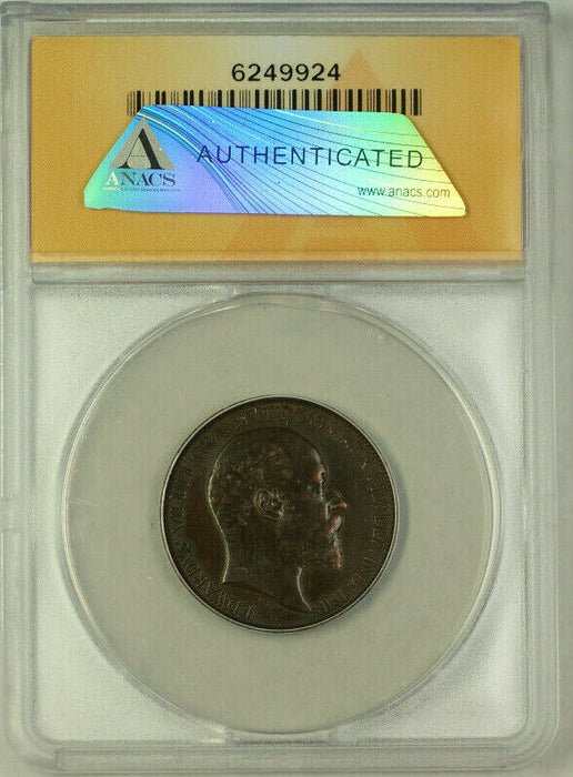 1903 Great Britain 1/2 Penny Coin ANACS AU-55