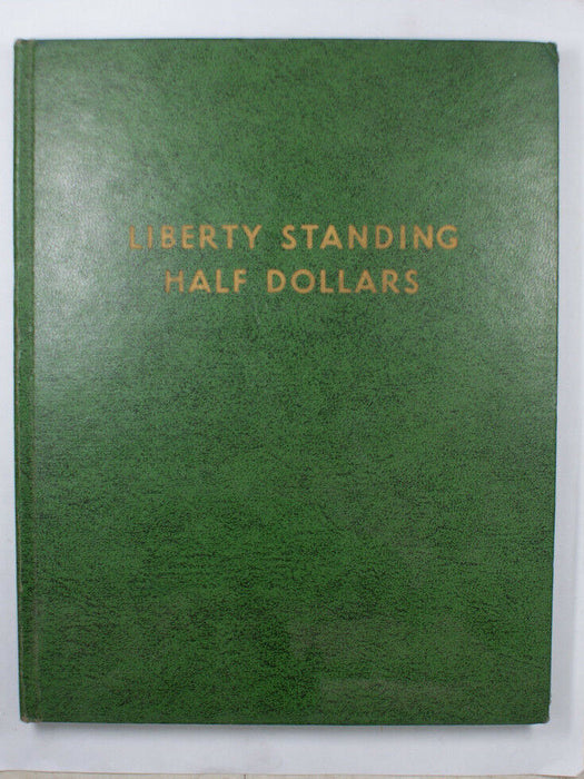 Whitmen Used Empty Coin Book Liberty Standing Half Dollars Folder 9220