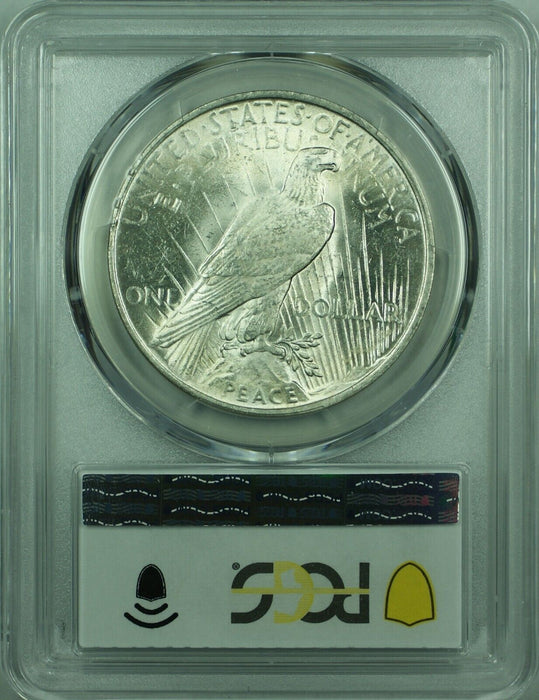 1923 Peace Silver Dollar $1 Coin PCGS MS 63 (48) A