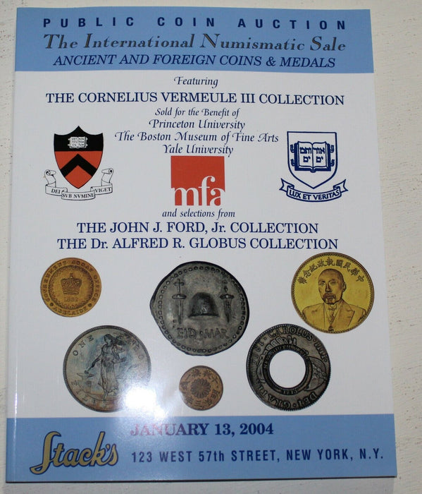 January 2004 Stack's Coin Auction Catalog International Numismatic Sale WW6AA