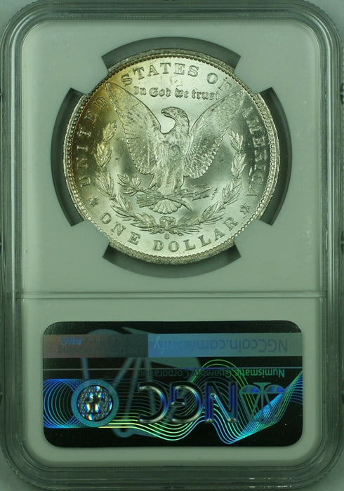 1884-O $1 Morgan Silver Dollar Coin NGC MS-63 Light Reverse Toning  (21I)