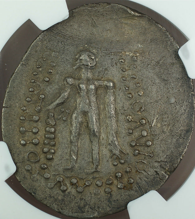 Celts, Lower Danube 2nd-1st Cent. BC, Silver Tetradrachm, NGC AU Ancient