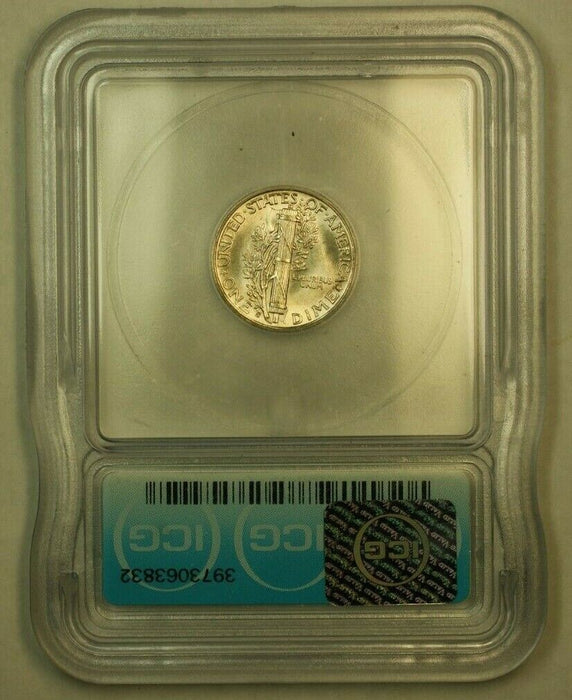 1944-S Silver Mercury Dime 10c Coin ICG MS-65 K (FB IOO)