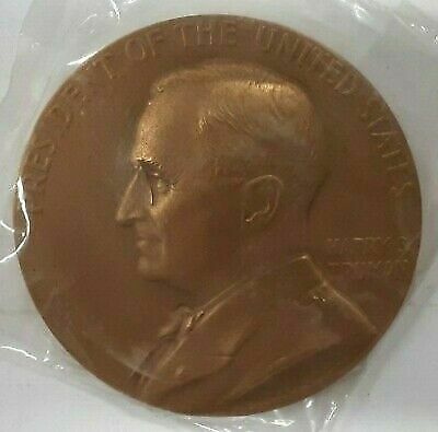 US Mint Harry S. Truman Presidential High Relief Bronze Inaugural Medal