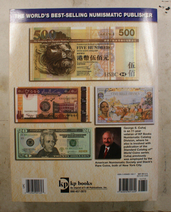 Standard Catalog of World Paper Money Mondern Issues 1961-Date 11th Edition