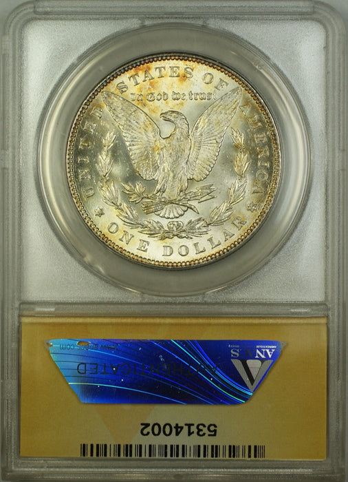 1887 Morgan Silver Dollar $1 Coin ANACS MS-62 RL