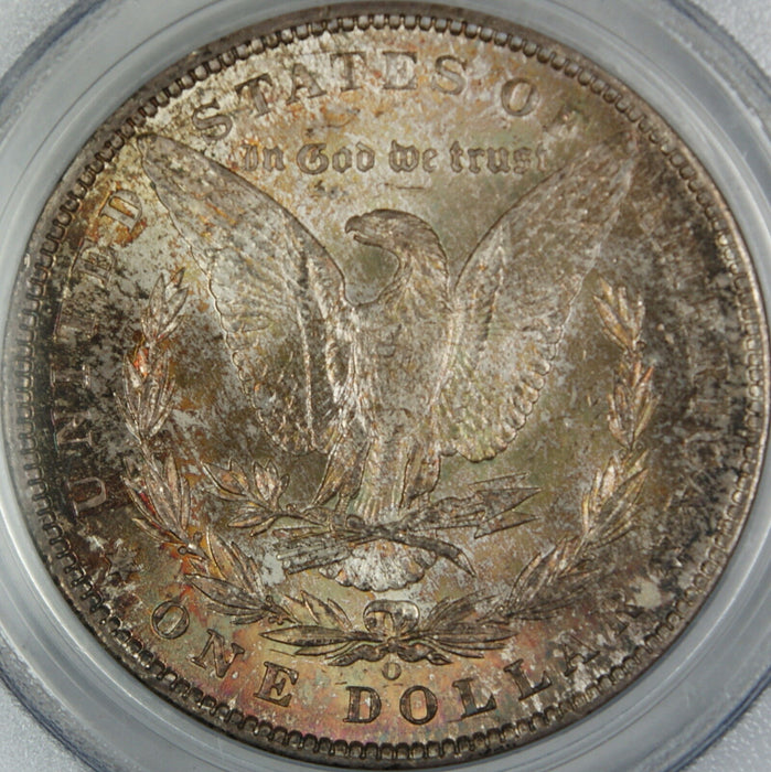 1899-O Morgan Silver Dollar, PCGS MS-63, Beautiful Toning