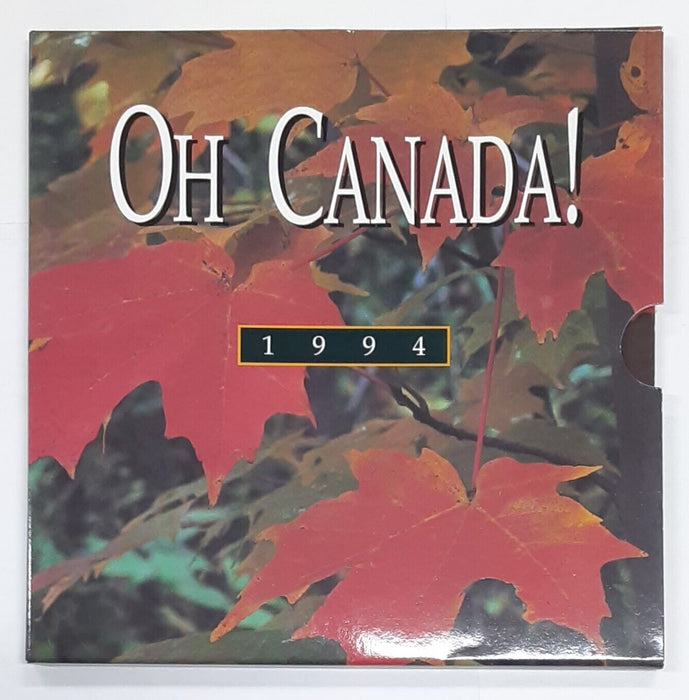 1994 Oh Canada! Six Coin Uncirculated Set Ensemble-In RCM OGP