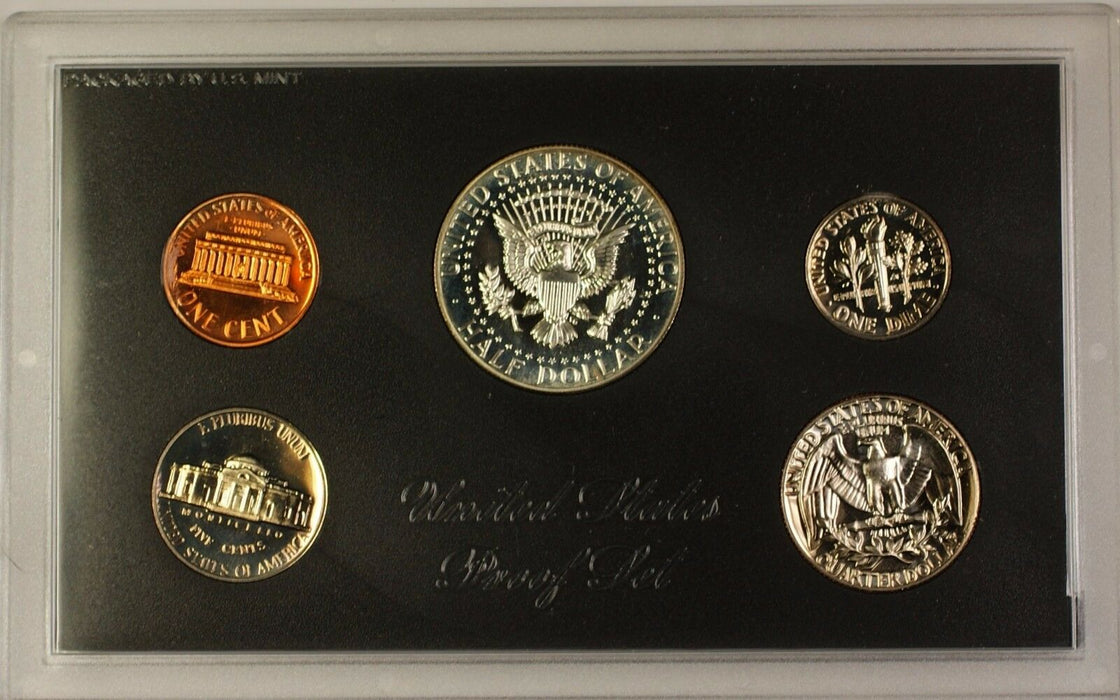 1970-S US Mint 5 Coin Proof Set with 40% Silver Kennedy Half - NO BOX