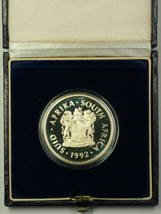 1992 South Africa Mint Technology Commemorative 2 Rand Proof Coin with OGP