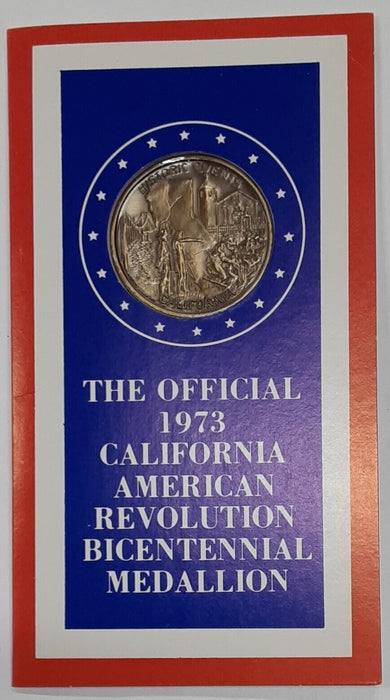 1973 Official California American Revolution Bicentennial Bronze Medal
