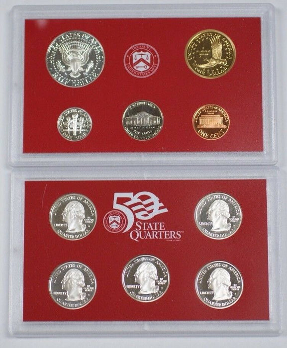 2000 US Mint Silver Proof Set Gem Coins W/ Box and COA