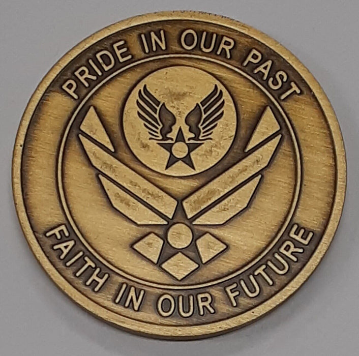 2004 USAF Memorial Souvenir Bronze Medal 44MM - See Photos