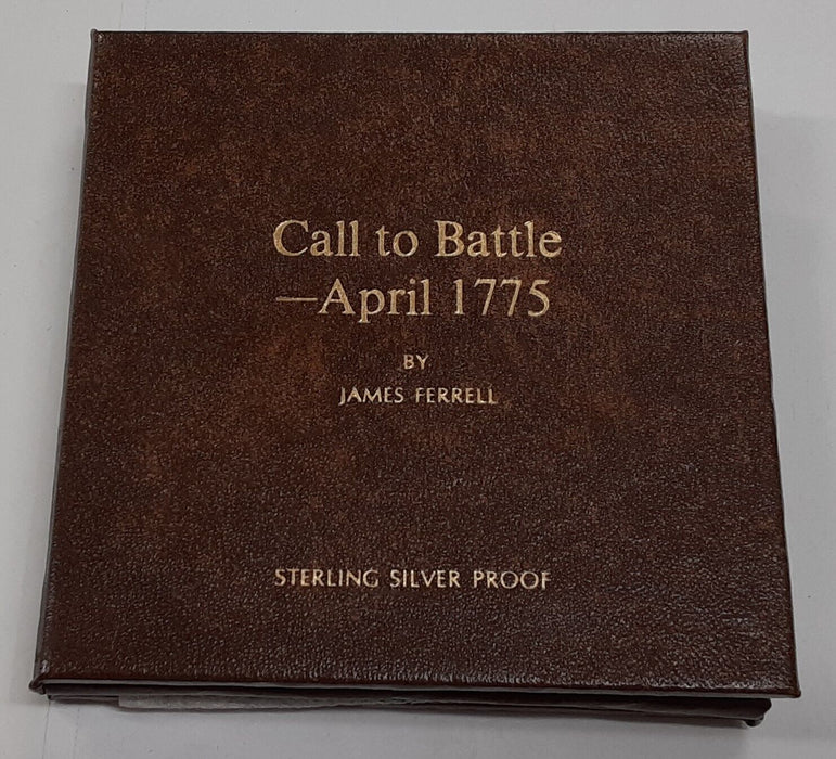 1975 Proof Paul Revere/Call to Battle Sterling Silver Proof Medal in Case