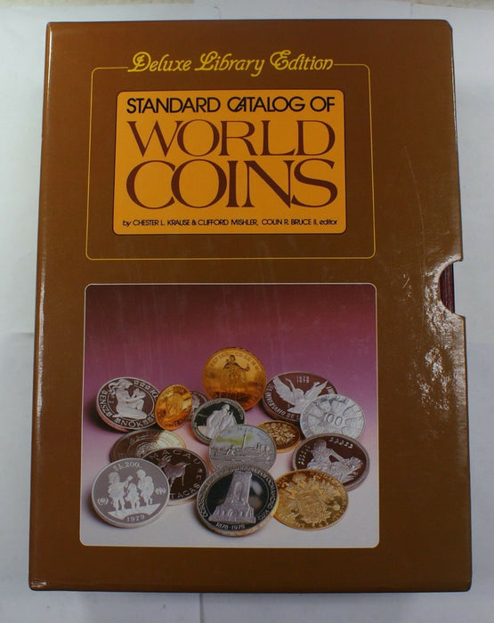 Deluxe Library Edition Standard Catalog Of World Coins Voumel 1 & 2 1986 RSE32
