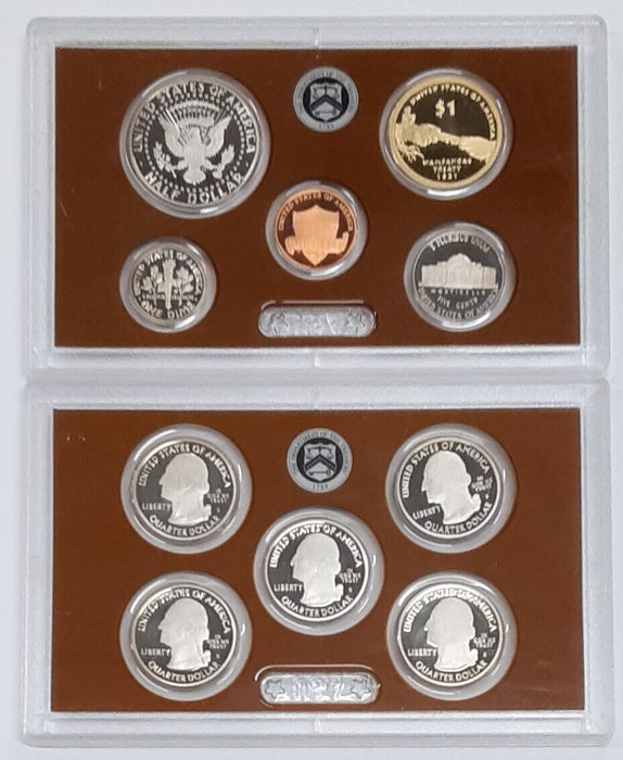 2011-S United States Partial 10 Coin Proof Set NO Box or COA