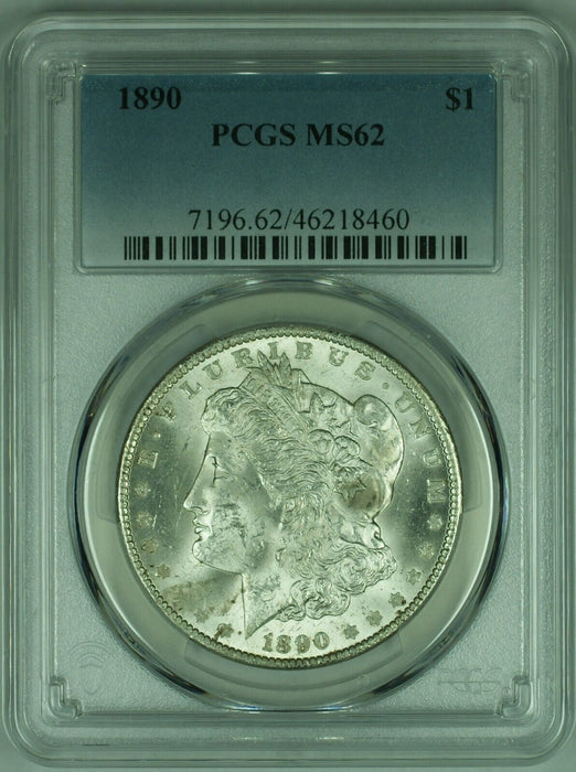 1890 Morgan Silver Dollar  PCGS MS-62  (25)