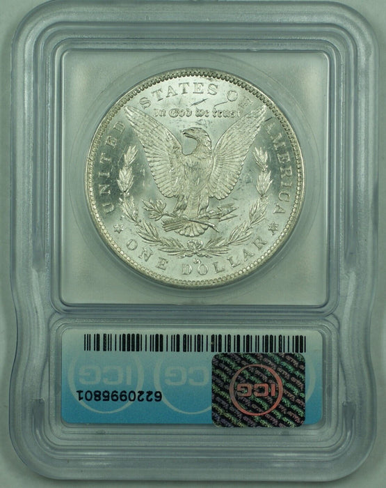 1883-O Morgan Silver Dollar $1 Coin ICG MS 60+ Details (23) A