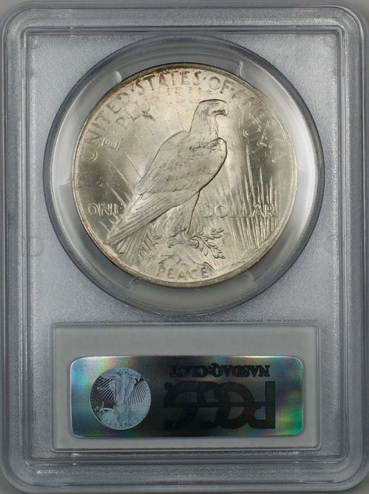 1923 Silver Peace Dollar $1 PCGS MS-62 5A